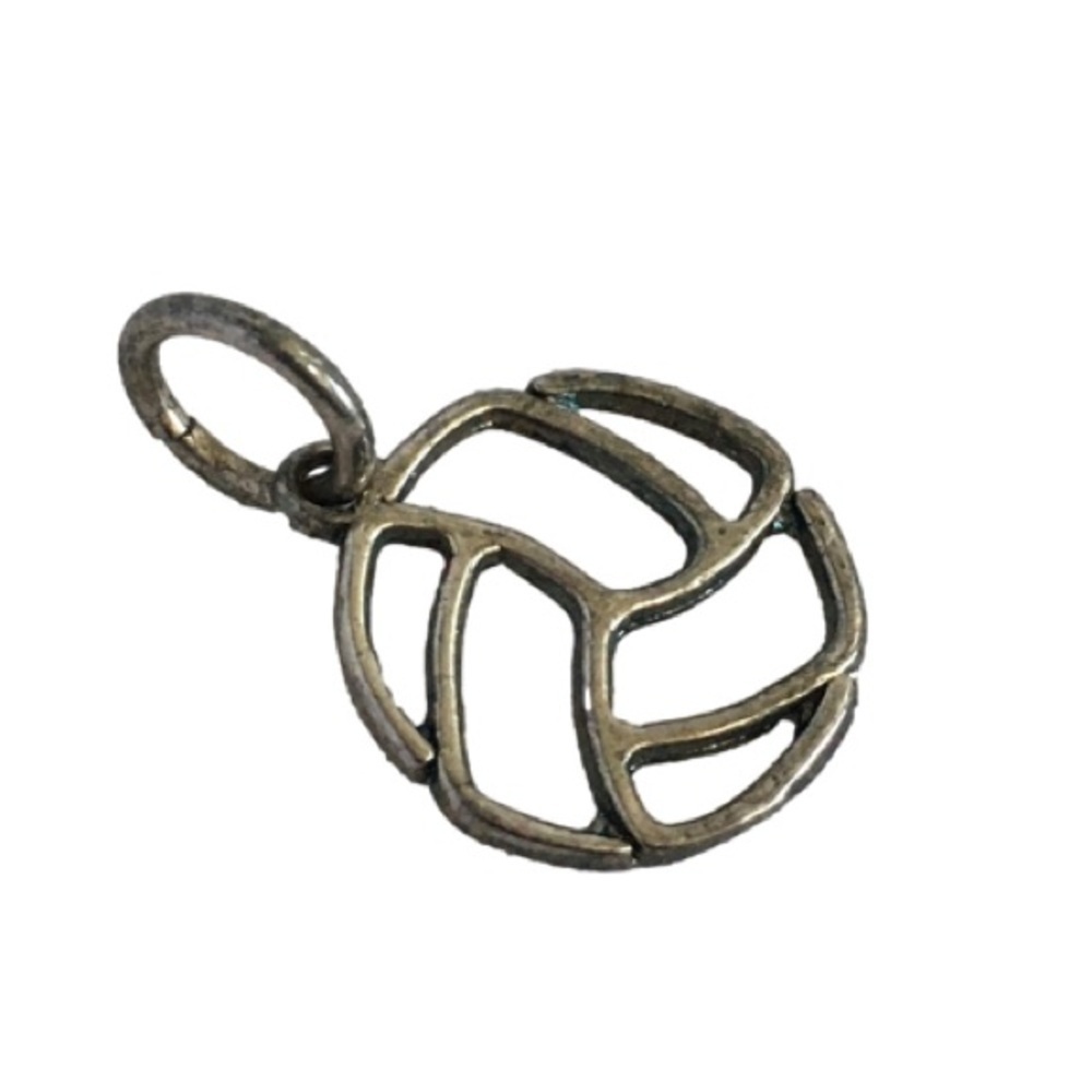 Volleyball SILVER TONE UNISEX PENDANT